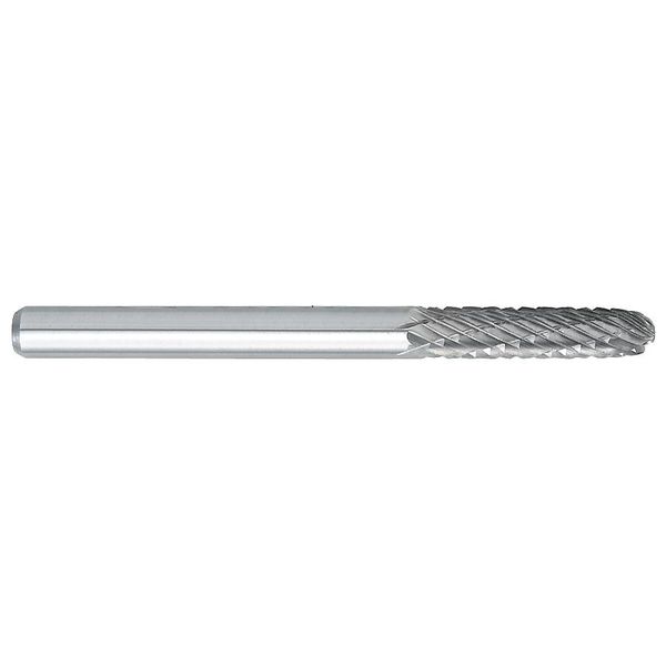 Carbide Bur, Cylindrical Ball Nose, 1/8 in