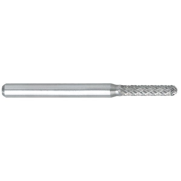 Carbide Bur, Cylindrical Ball Nose, 3/32in