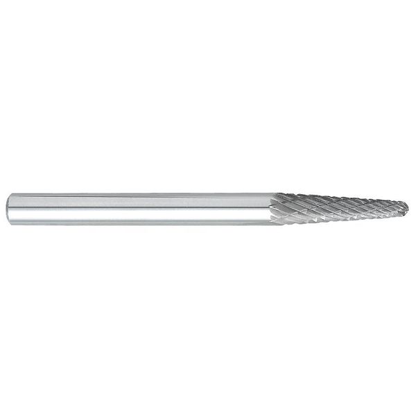 Carbide Bur, 8 deg. Included Angle, 1/8 in