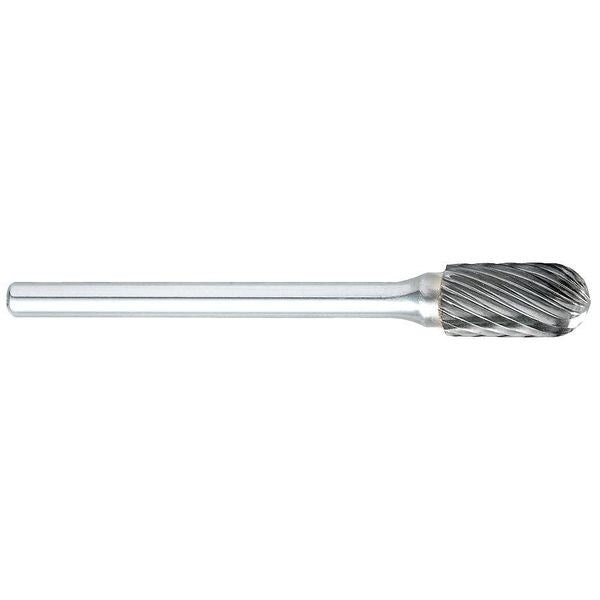Carbide Bur, Cylindrical Ball Nose, 5 in.