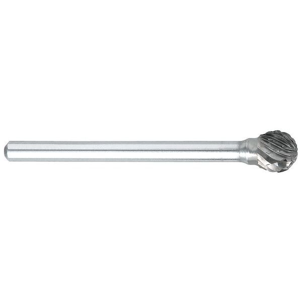 Carbide Bur, Ball Shape, 1/4 in.