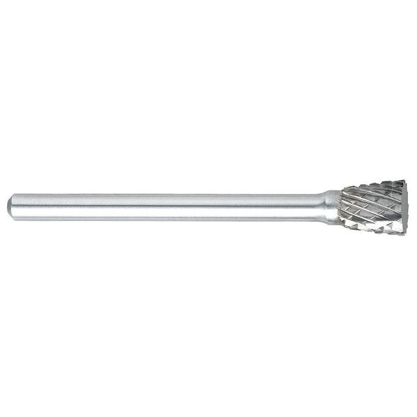 Carbide Bur, Inverted Taper, 1/4 in.
