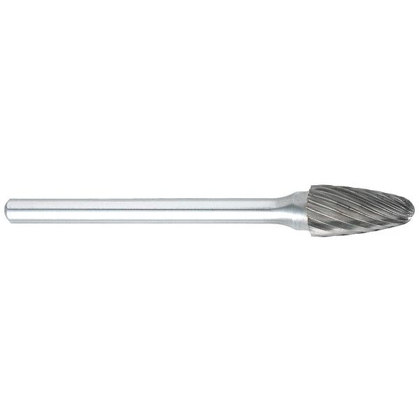 Carbide Bur, Round Nose Tree, 1/4 in.