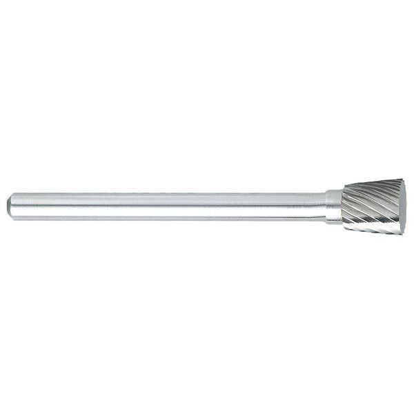 Carbide Bur, Inverted Taper, 1/4 in.
