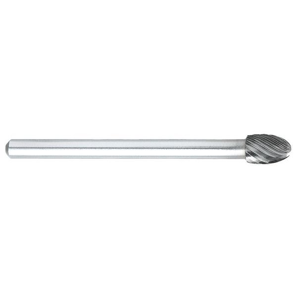 Carbide Bur, Egg, 3/16 in.