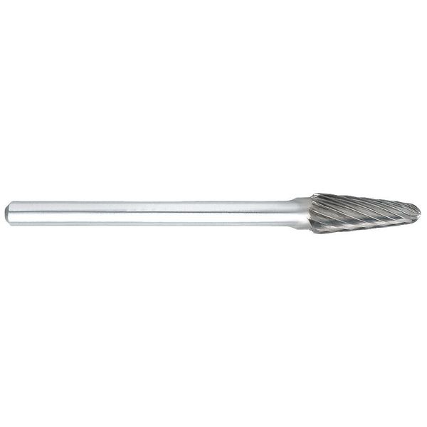 Carbide Bur, 14 deg. Included Ang, 3/16 in