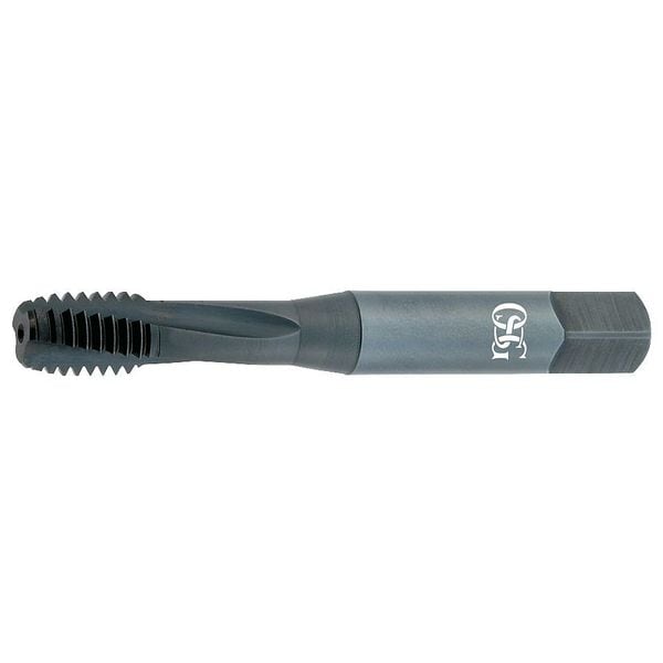 Spiral Flute Tap, M2-0.40, Modified Bottoming, 2 Flutes, Metric Coarse