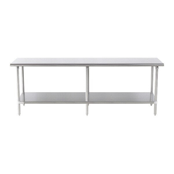 Rolled Edge Top Work Table
