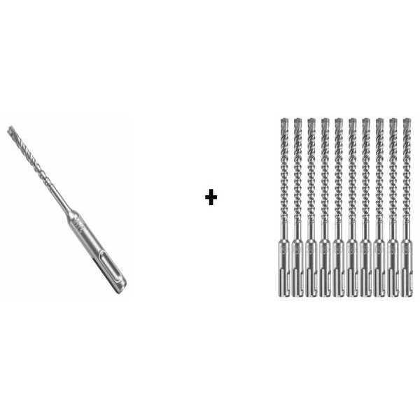 Hammer Drill Bit, SDS Plus, 3/16