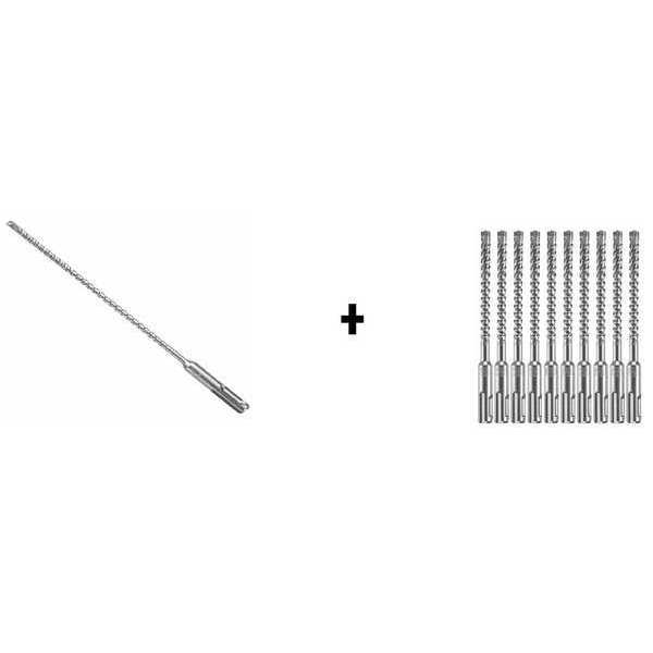 Hammer Drill Bit, SDS Plus, 3/16