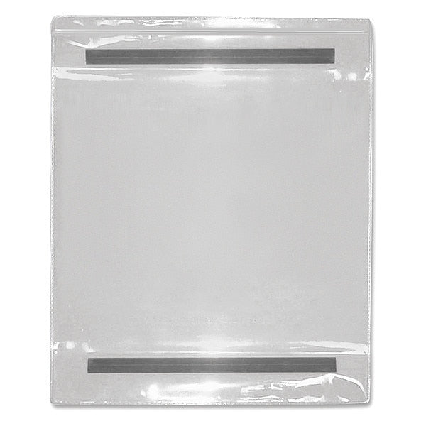 Pocket, Magnetic, Vinyl, Clear, PK25