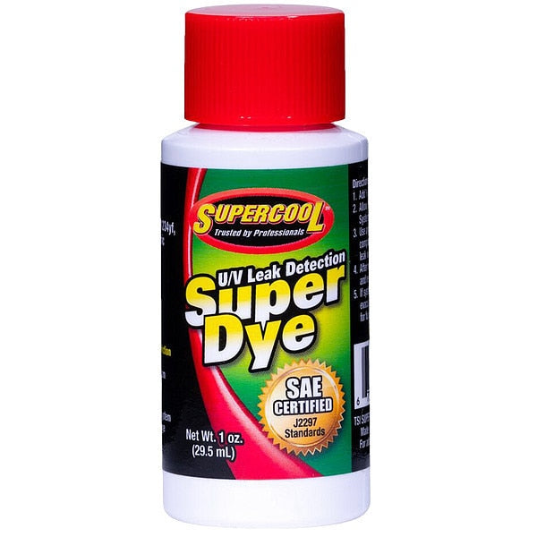 UV Leak Detection Dye, Green, Size 1 oz.