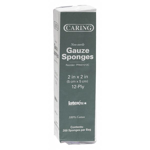 Gauze, Sponge, Ns, 12-Ply, 2