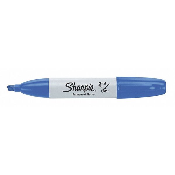 Marker, Sharpie, Chiseltip, Blue, PK12