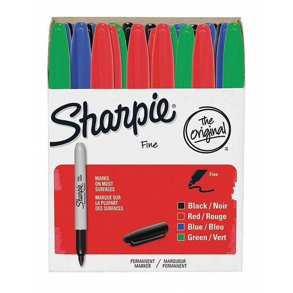 Marker, Sharpie, Fine, PK36