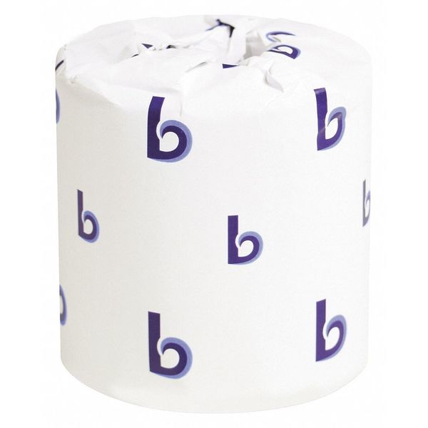 Standard Bathroom Tissue, 2 Ply, 500 Sheets, 96 PK