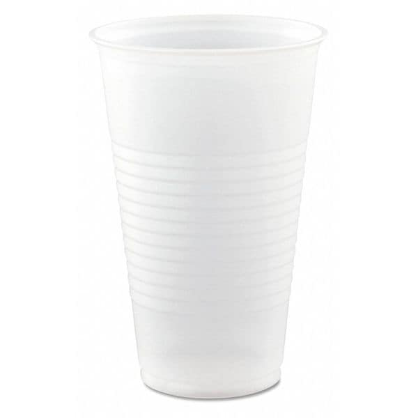 Plastic Cold Cups, 16 oz., 50 Sleeve, PK20