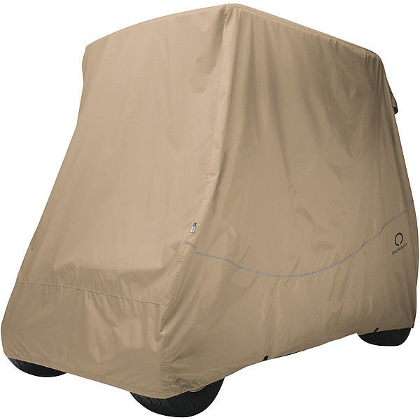 Golf Cart Cover, Long Roof, 4 Person, Khaki