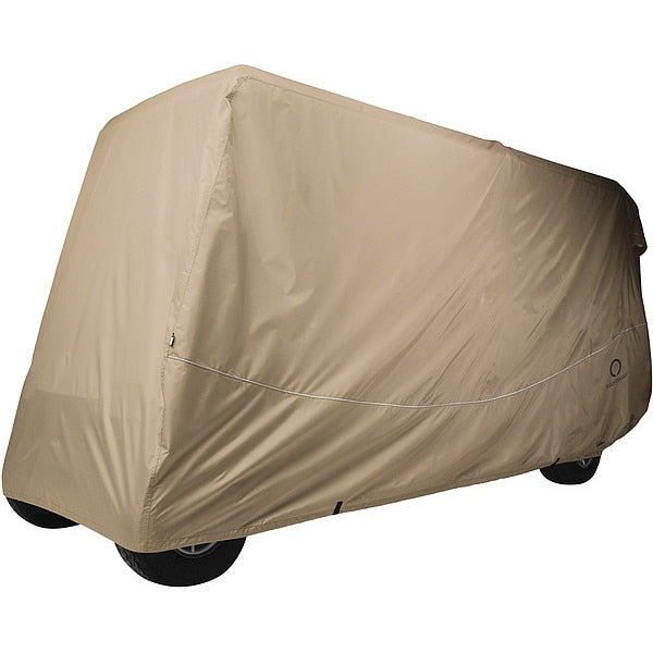 Golf Cart Cover, Extra Long Roof, 6 Person, Khaki