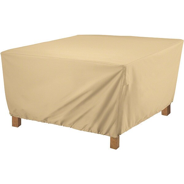 Terrazzo Coffee Table Cover, Sq Ottomanm, Lg, Sand, 28
