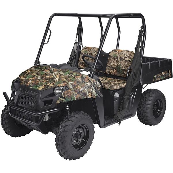UTV QuadGear Bench Cover Set, Next Vista G1, Camo, 54.5