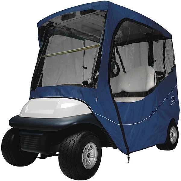 Golf Cart Enclosure Roof, 2 Person, Navy, Short