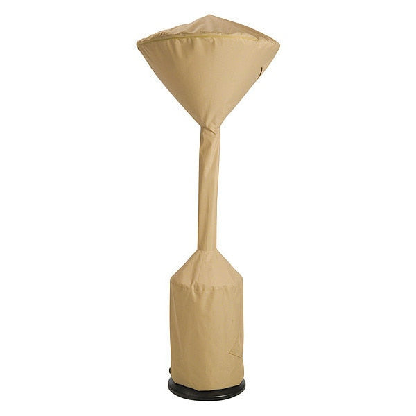 Fire Pit Cover, Patio Heater Cover, Round Stand-Up, Sand