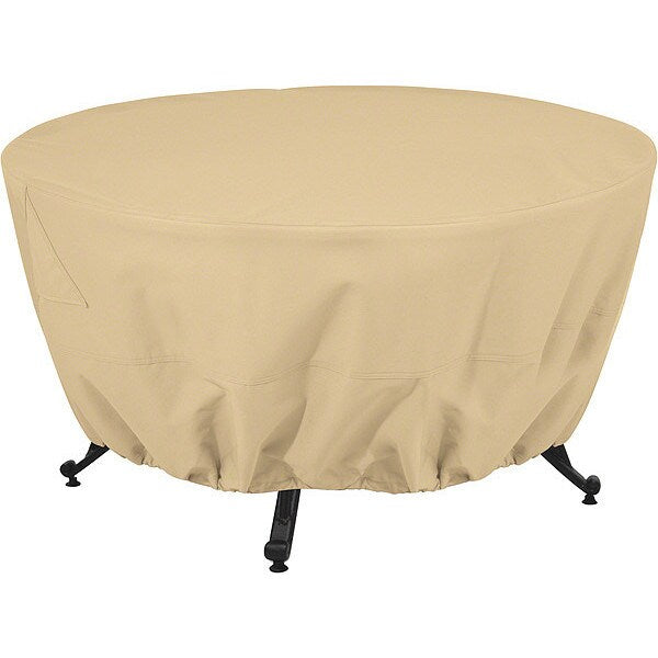 Fire Pit Cover, Fire Pit Table Cover, Round, Sand 42