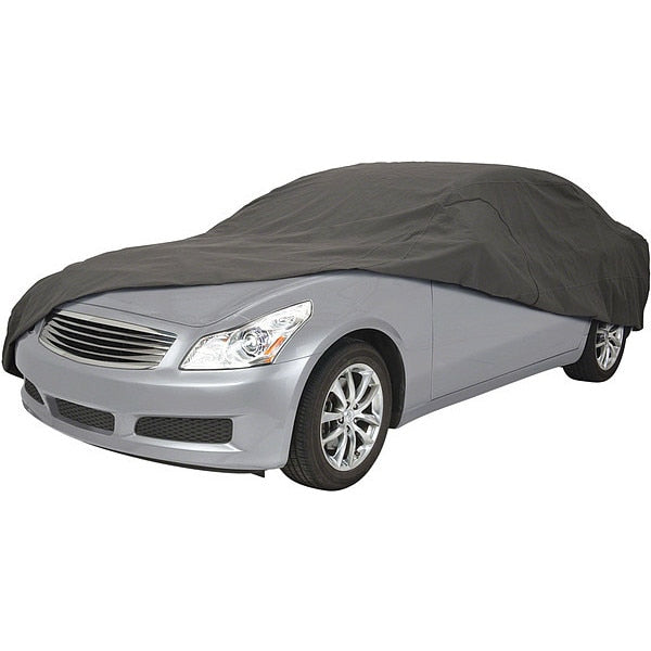 Sedan Car Cover, Charcoal, Compact