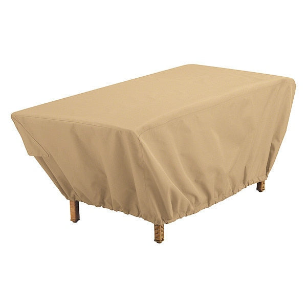 Terrazzo Rectangular Coffee Table Cover, Sand, 49