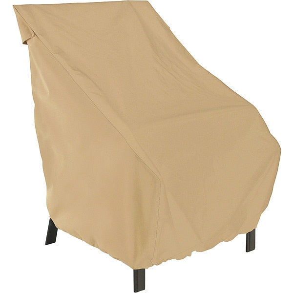 Terrazzo High Back Chair Cover, Sand, 26