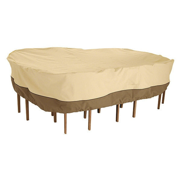 Cover, Set, M, Rect/Oval, Table/Chair, Beige