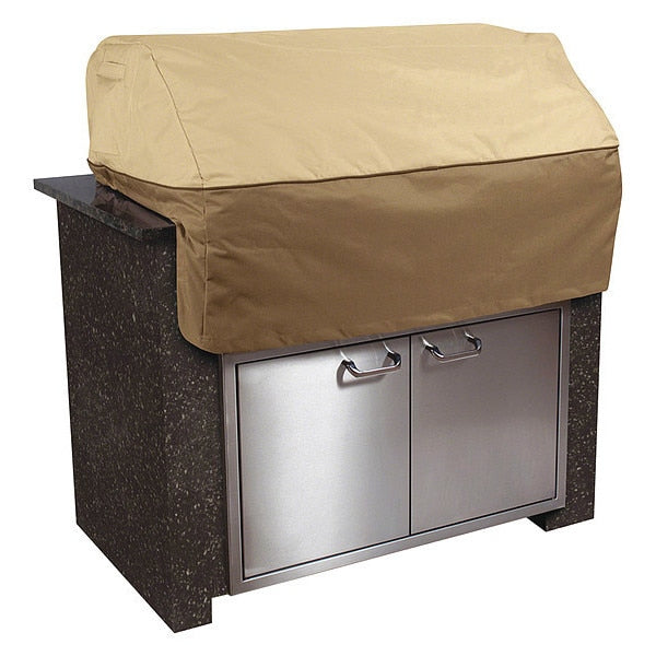Island BBQ Grill Top Cover, Small, Beige