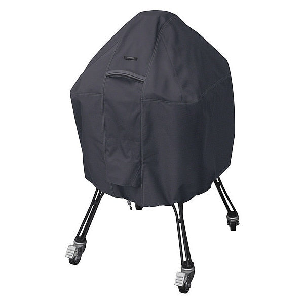 Kamado Ceramic Grill Cover, X-Large, Black