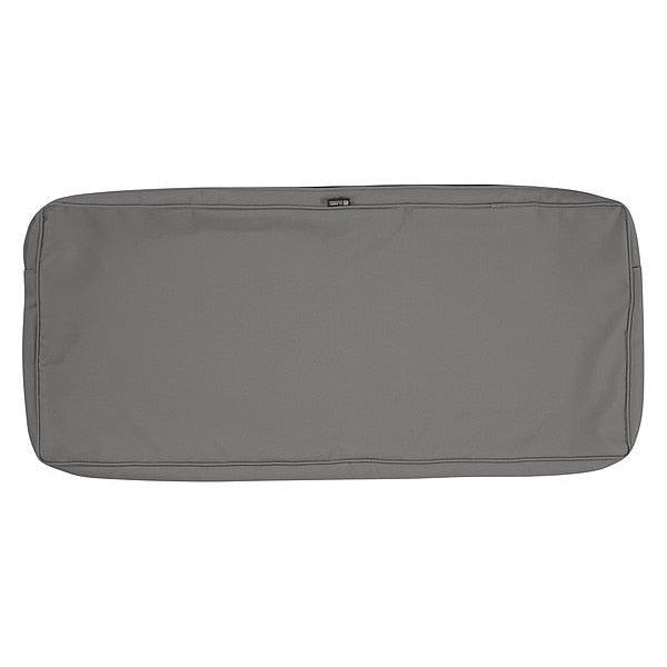 Montlake Bench/Settee Cushion Slipcover, Light Charcoal, 18