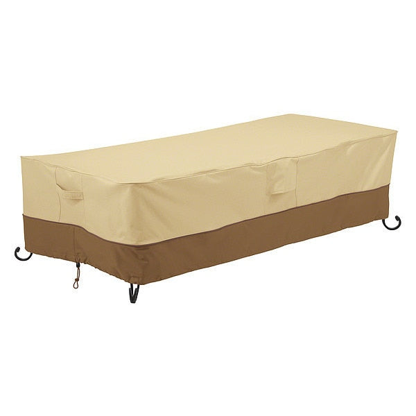 Rectangle Fire Pit Table Cover, Beige, 60