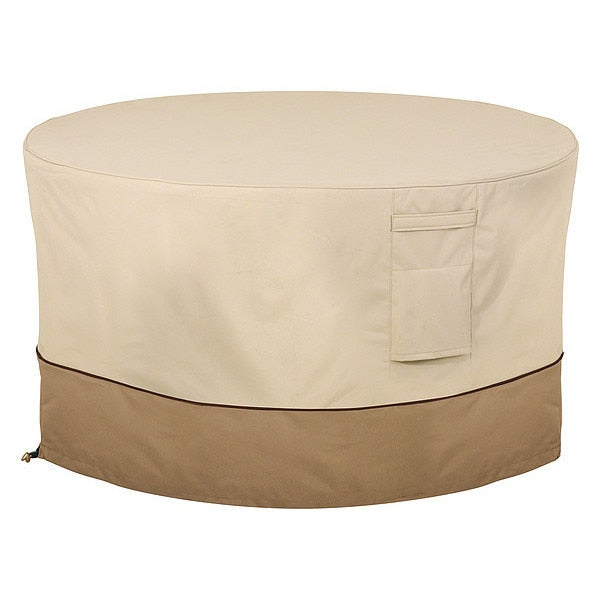 Fire Pit Cover, Cover, Table, Rnd Fire Pit, Beige, 42