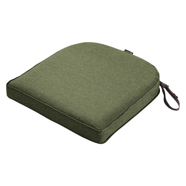 Montlake Contoured Dining Seat Cushion, Heather Fern, 18