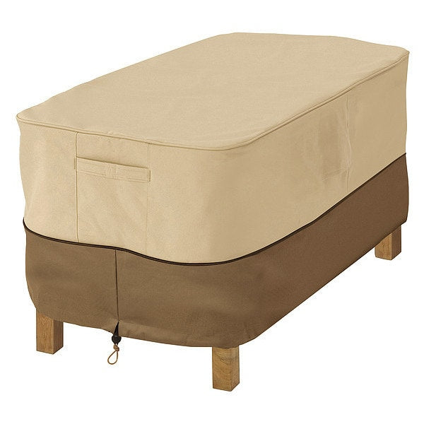 Veranda Cover, Small, Rec Ottoman/Side Table, 34