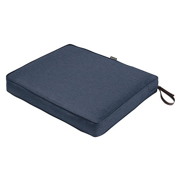 Rectangle Dining Seat Cushion, Blue, 21