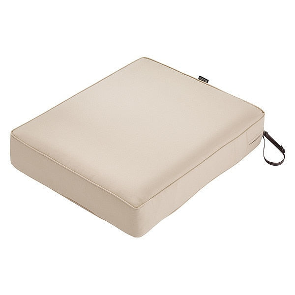 Rectangle Lounge Seat Cushion, Antique Beige, 23