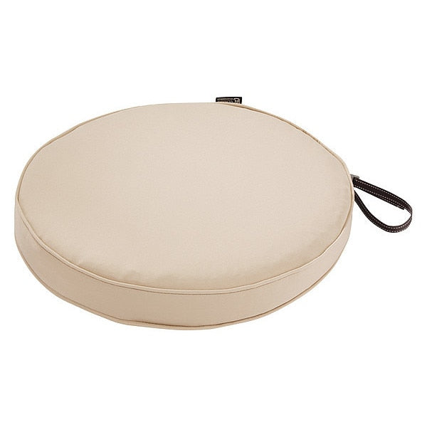 Round Dining Seat Cushion, Antique Beige, 18