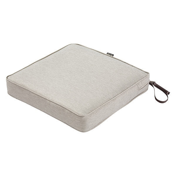 Square Dining Seat Cushion, Grey, 21