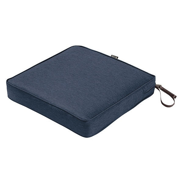 Square Dining Seat Cushion, Blue, 19