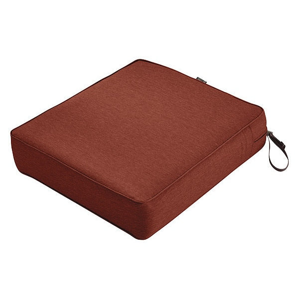 Rectangle Lounge Seat Cushn, Heather Henna, 23