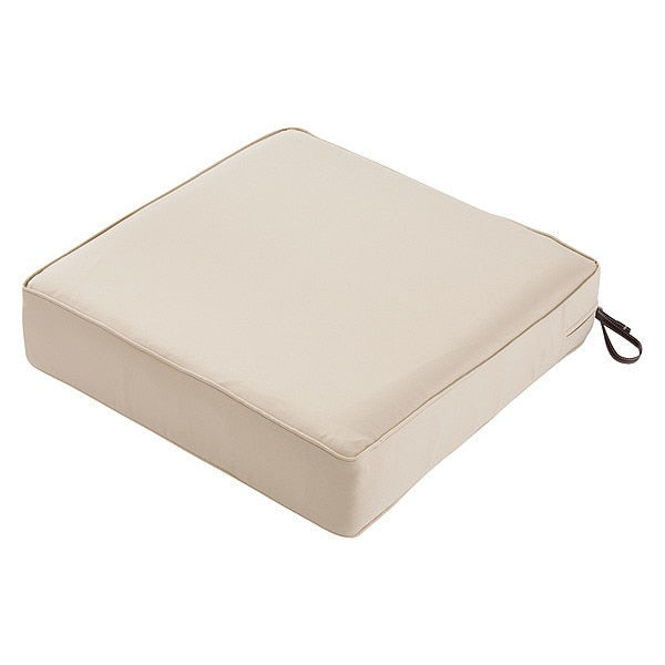 Square Lounge Seat Cushion, Antique Beige, 21