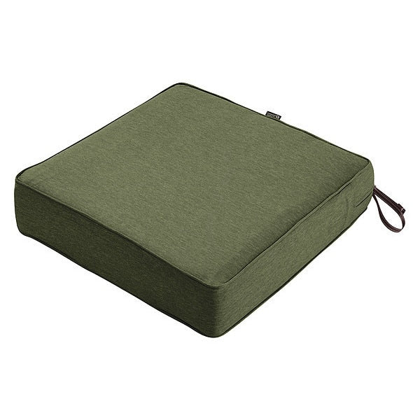 Square Lounge Seat Cushion, Green, 25