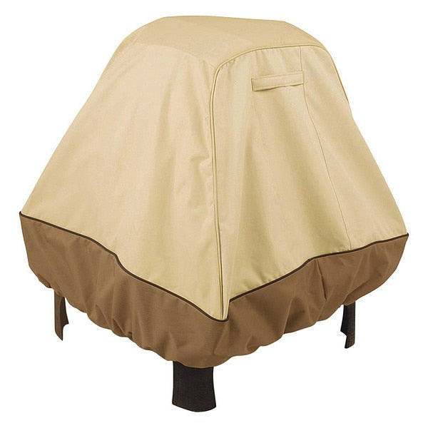 Fire Pit Cover, Cover, Stand Up Fire Pit, Beige