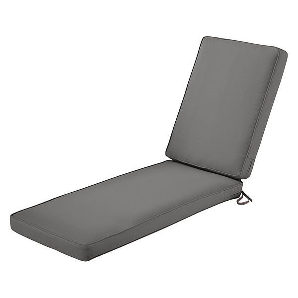 Montlake Chaise Lounge Cushion, Light Charcoal, 80
