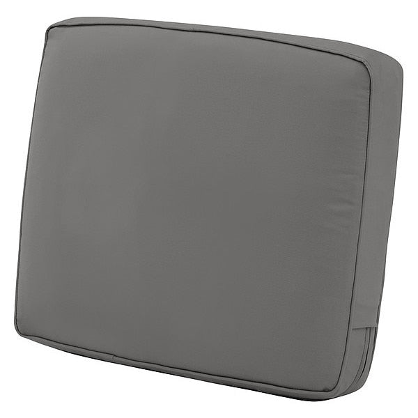 Lounge Back Cushion, Light Charcoal, 21